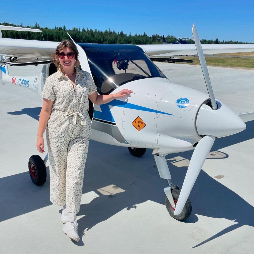 Electric First Solo Sealand Flight